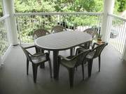 Patio Table and 6 Chairs